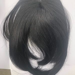100% human hair Black bangs